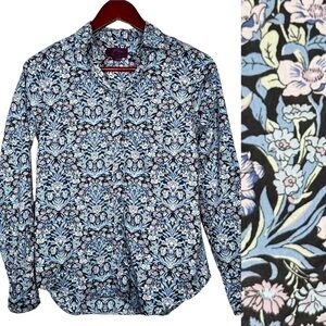 LIBERTY FABRIC x J.CREW The Perfect Shirt in Sea Grass Floral Print